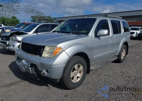 2006 Nissan Pathfinder Se z USA, uszkodzony, nr VIN 5N1AR18W36C630218